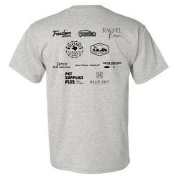 π Large Heather Gray World Lemur Day Crewneck Tee π - Picture 3 of 16